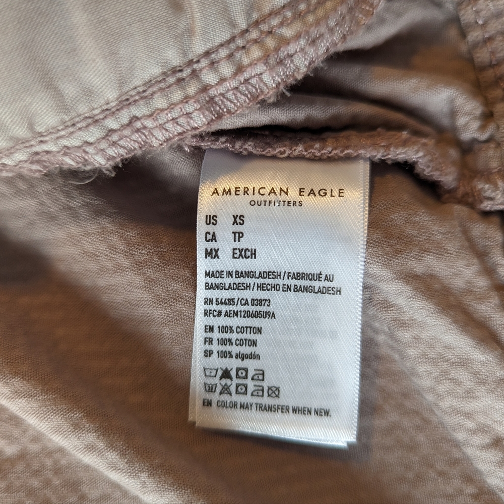 New Cropped Corduroy Oversized Jacket - Picture 5 of 8